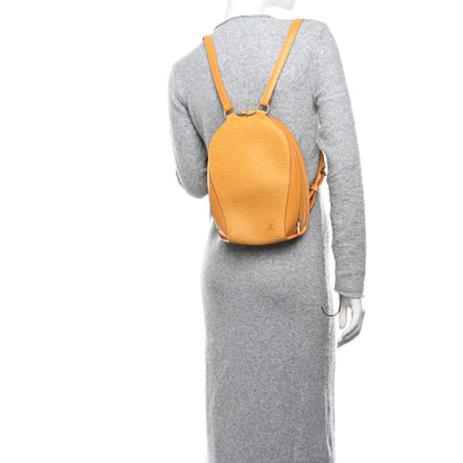 Louis Vuitton Epi Mabillon Backpack Tassil 2 of 12