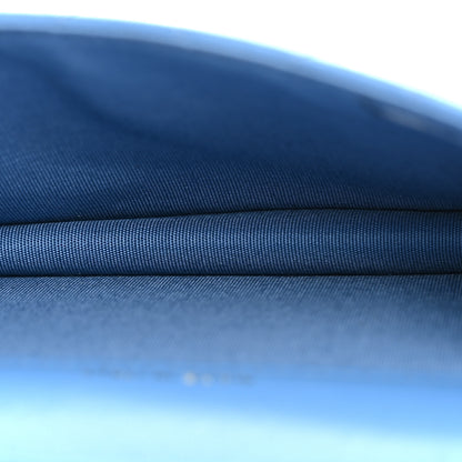 Chanel Shiny Lambskin Ribbon Quilted Flap Belt Bag Blue 5 of 11