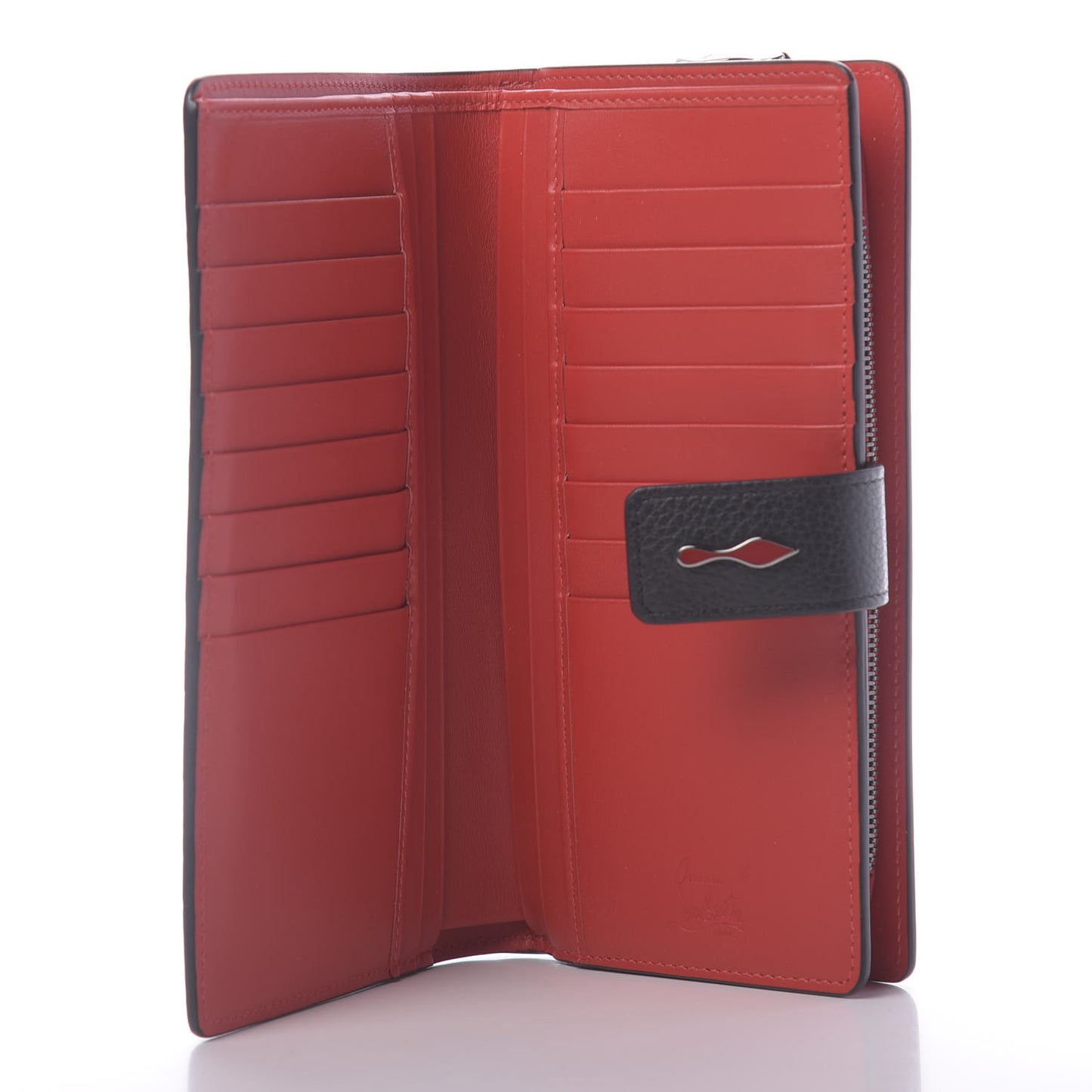 Calfskin Paloma Wallet Black
