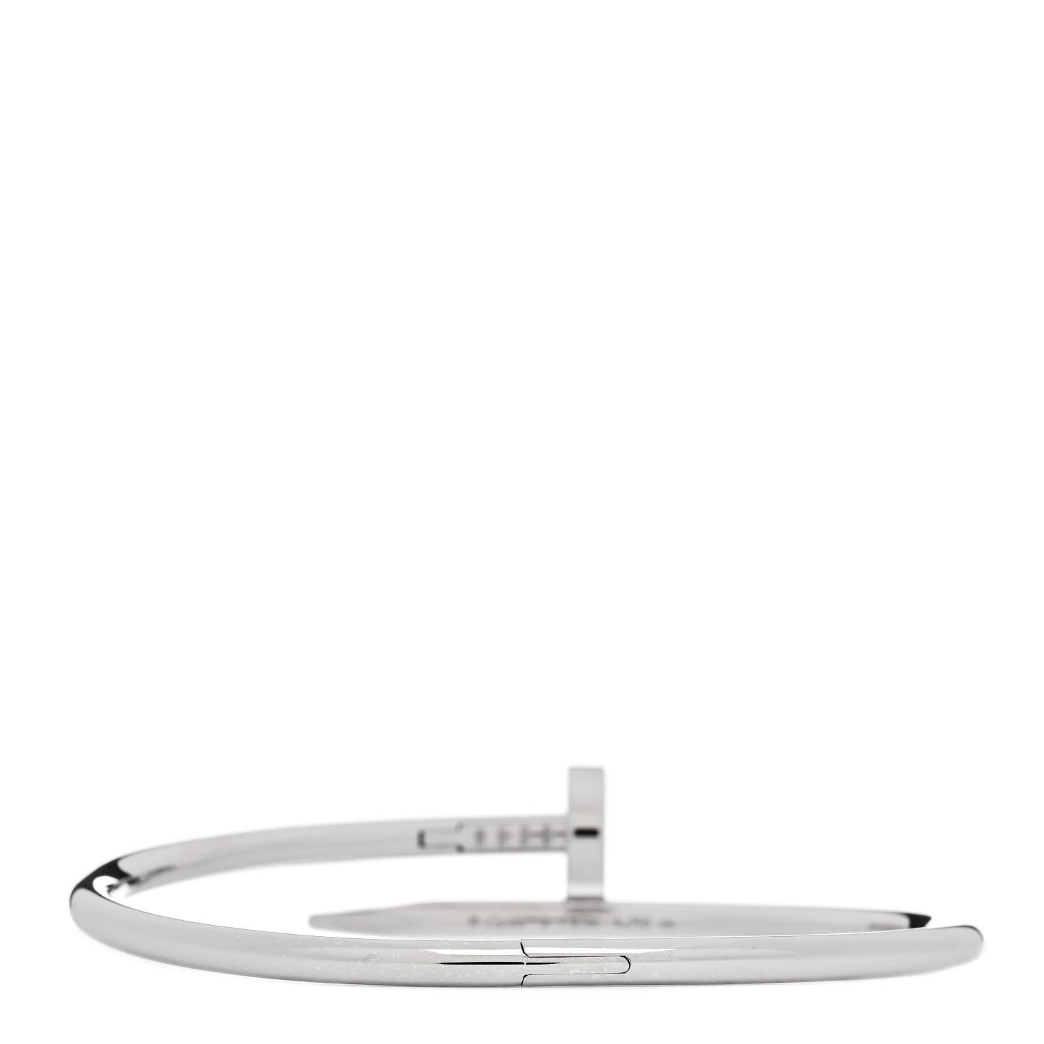Cartier 18K White Gold Juste Un Clou Bracelet 18 2 of 4