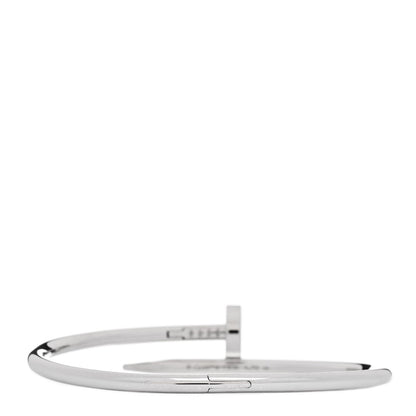 Cartier 18K White Gold Juste Un Clou Bracelet 18 2 of 4