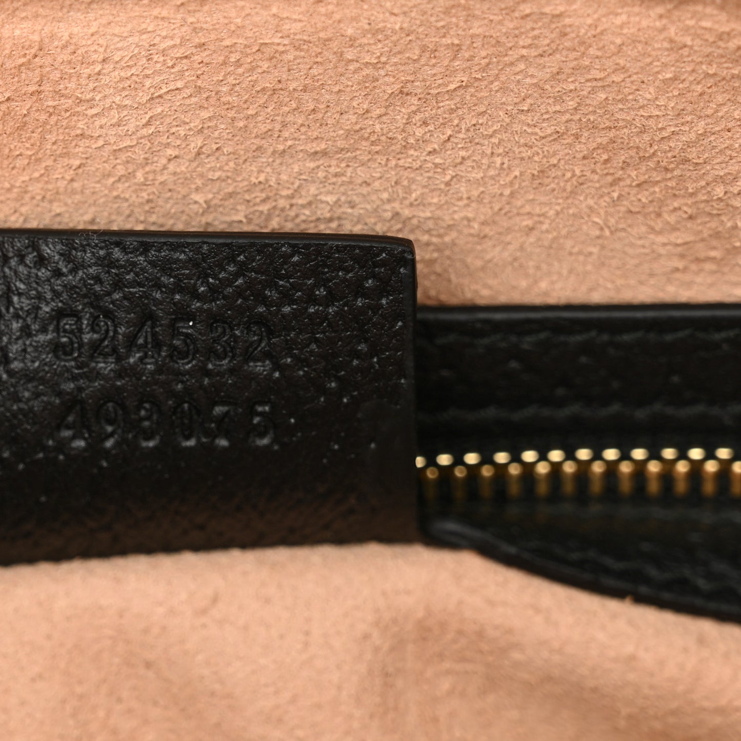 Textured Dollar Calfskin Web Medium Ophidia Boston Black