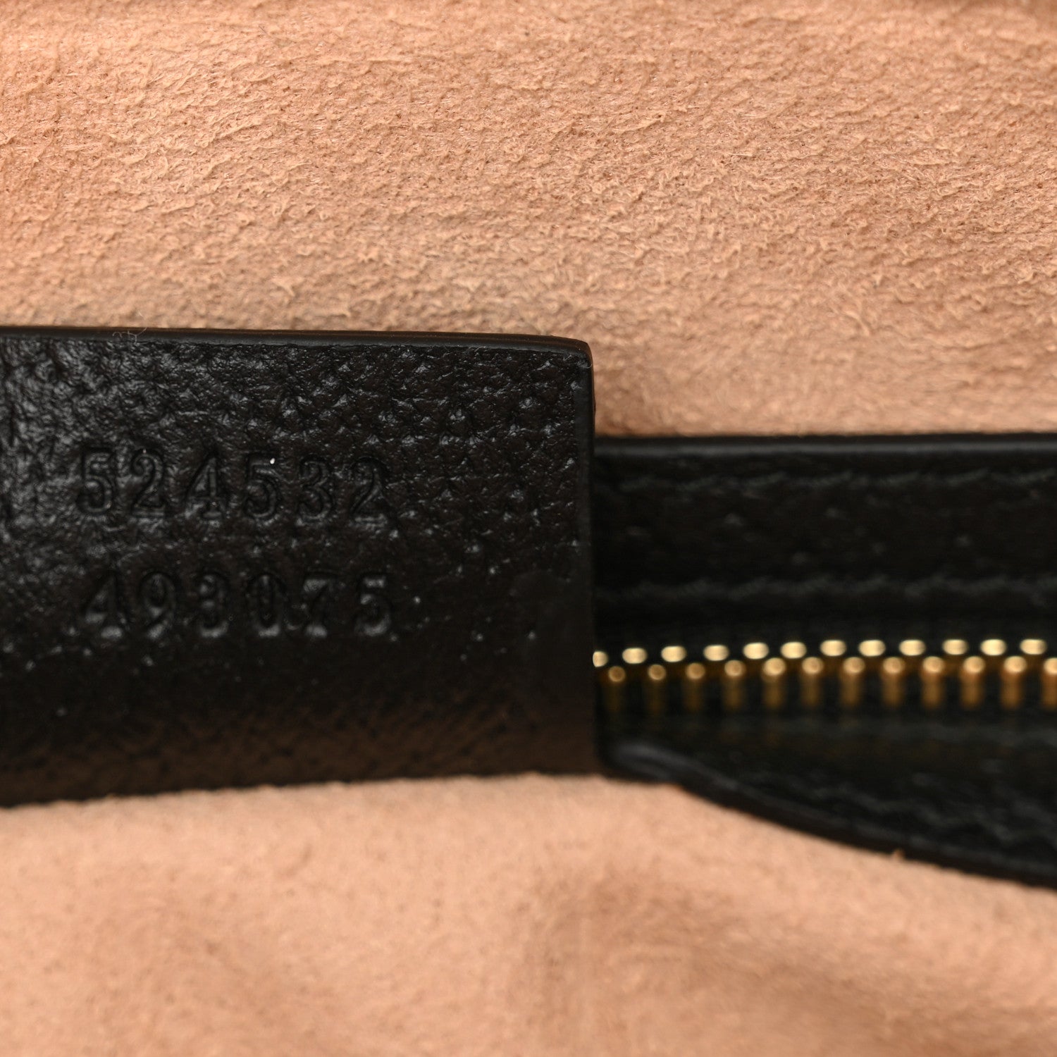 Gucci Textured Dollar Calfskin Web Medium Ophidia Boston Black 7 of 10