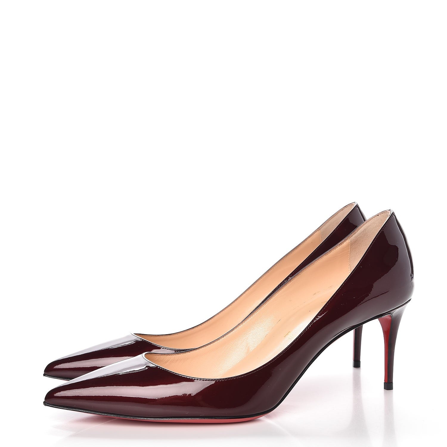Christian Louboutin Patent Decollete 554 70 Pumps 38.5 Orthodoxe 3 of 9