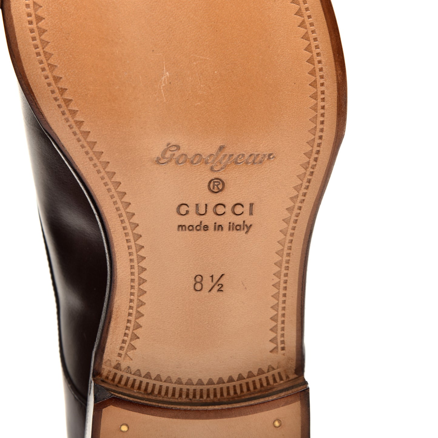 Calfskin Mens Captoe Oxford Loafers 8.5 Cocoa