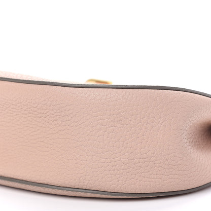 Chloe Grained Lambskin Mini Drew Shoulder Bag Cement Pink 6 of 8