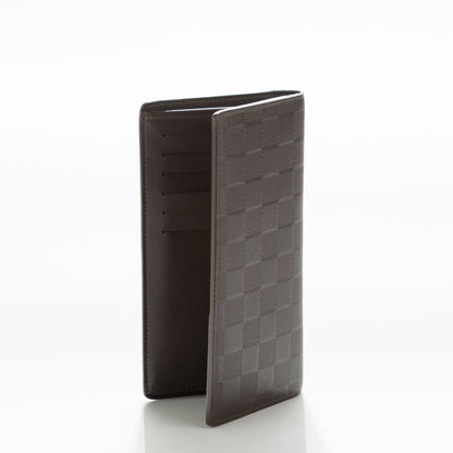 Louis Vuitton Damier Infini Brazza Wallet Meteor 2 of 7