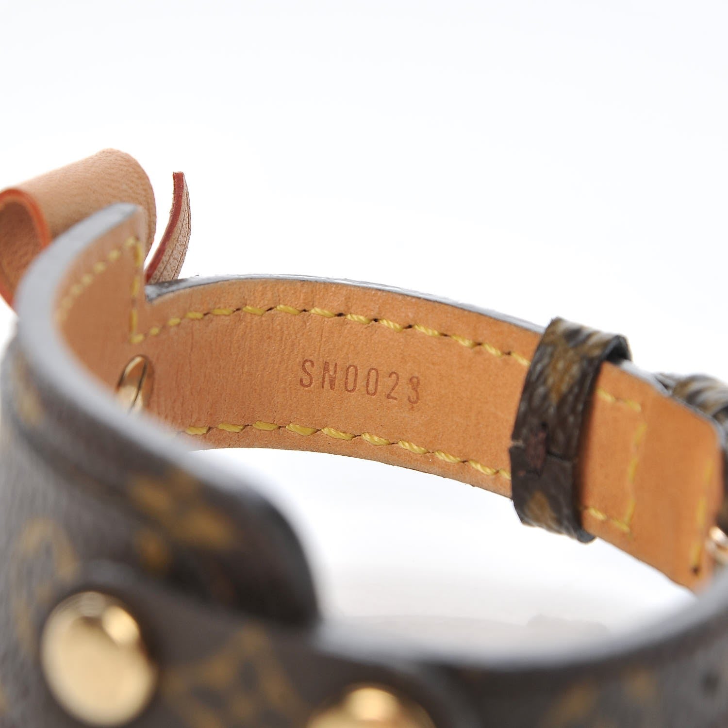 Louis Vuitton Monogram Address Bracelet 5 of 6