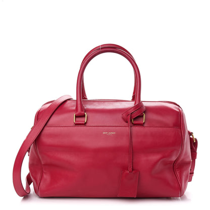 Saint Laurent Calfskin Classic Duffle 6 Fuchsia 1 of 12