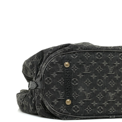Louis Vuitton Denim Mahina XL Black 5 of 14