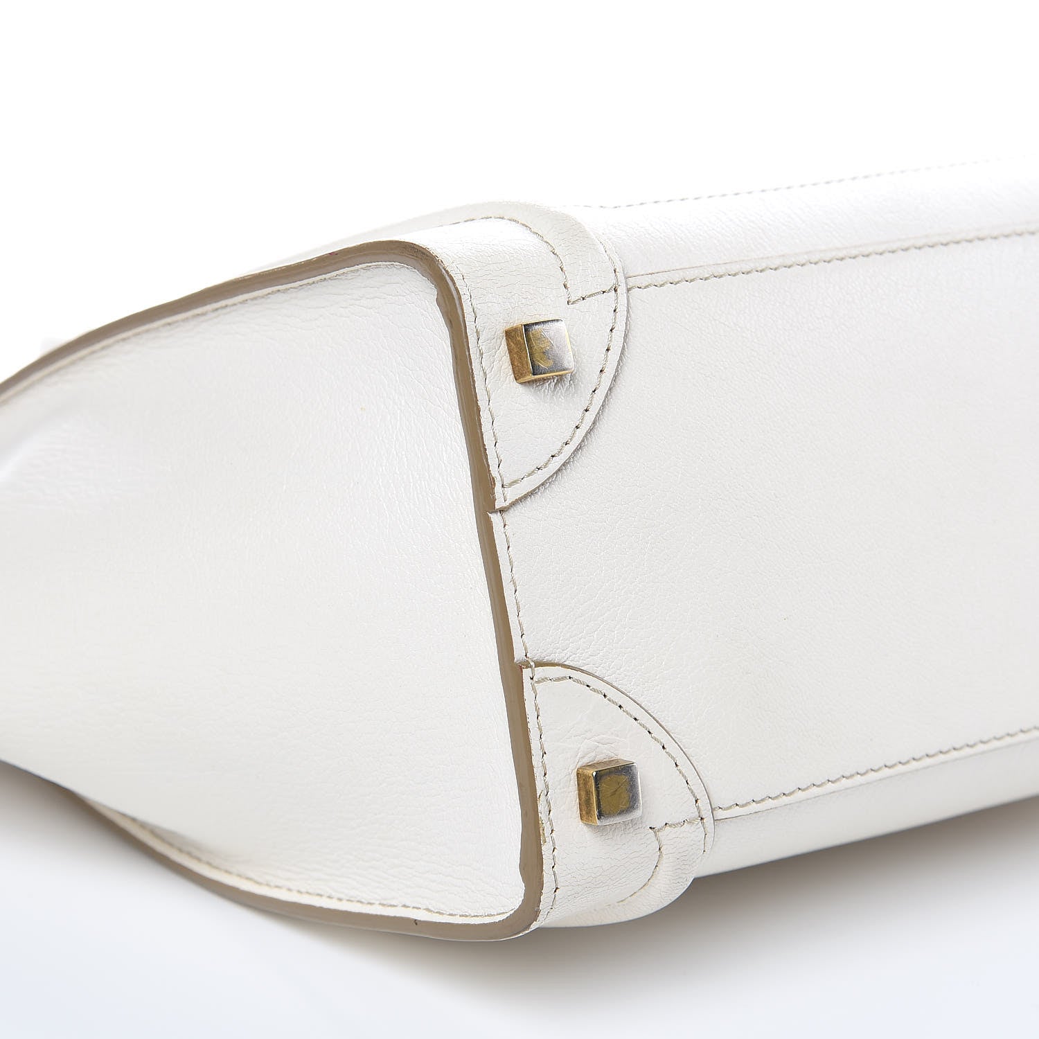 Celine Goatskin Micro Luggage White 11 of 18