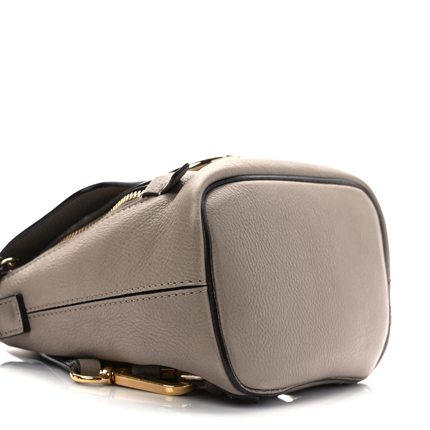 Chloe Suede Calfskin Mini Faye Backpack Motty Grey 8 of 11