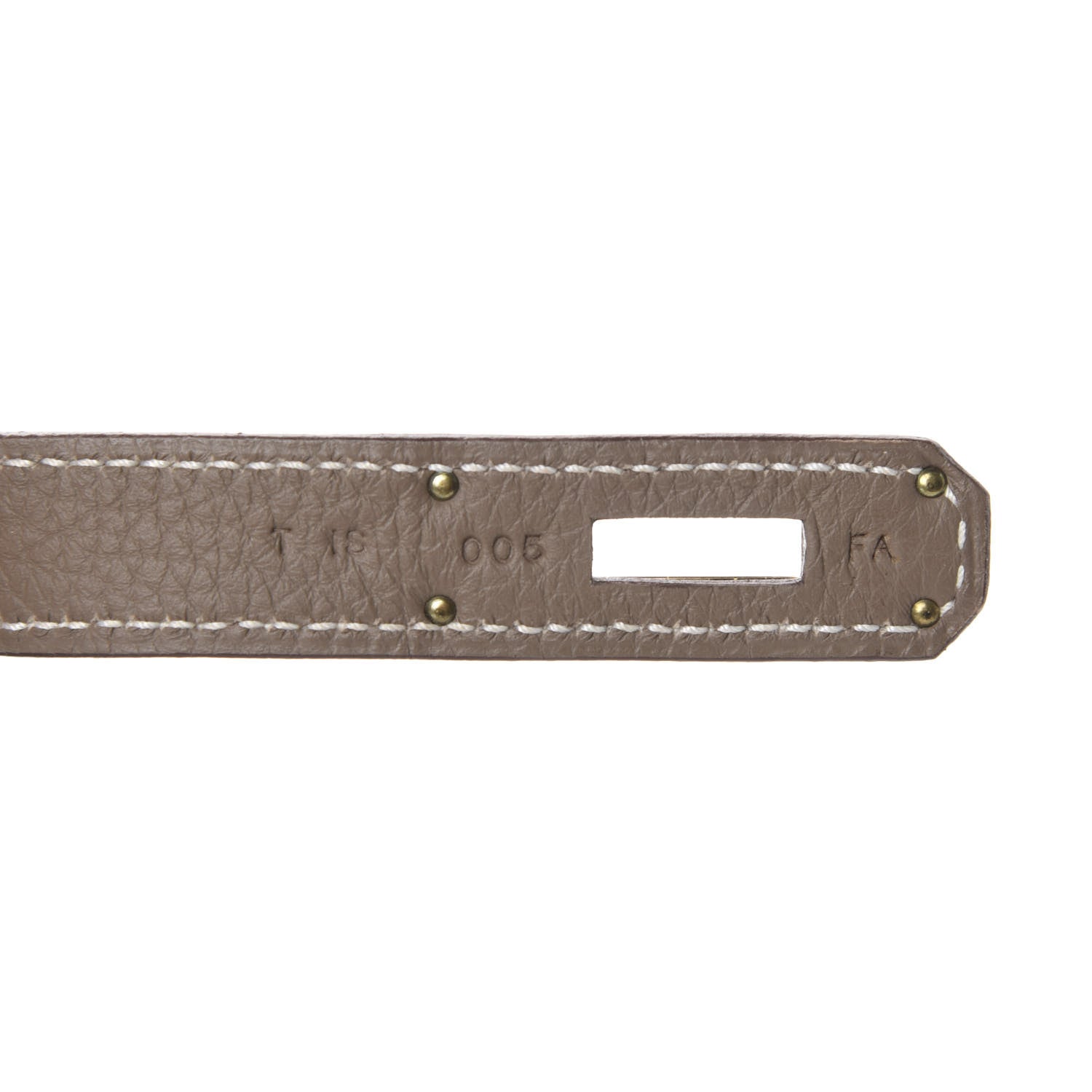 Hermes Togo Kelly Retourne 32 Etoupe 8 of 11