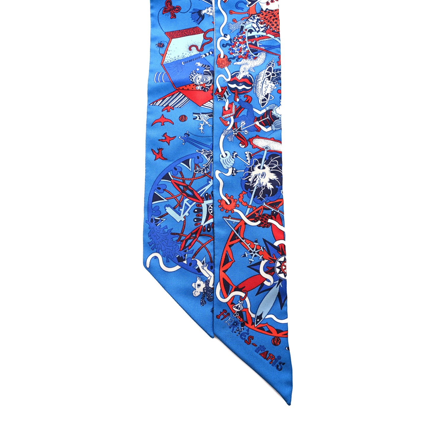 Silk La Folle Parade Twilly Bleu Gitane Rouge