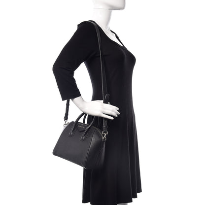Givenchy Sugar Goatskin Mini Antigona Black 2 of 13