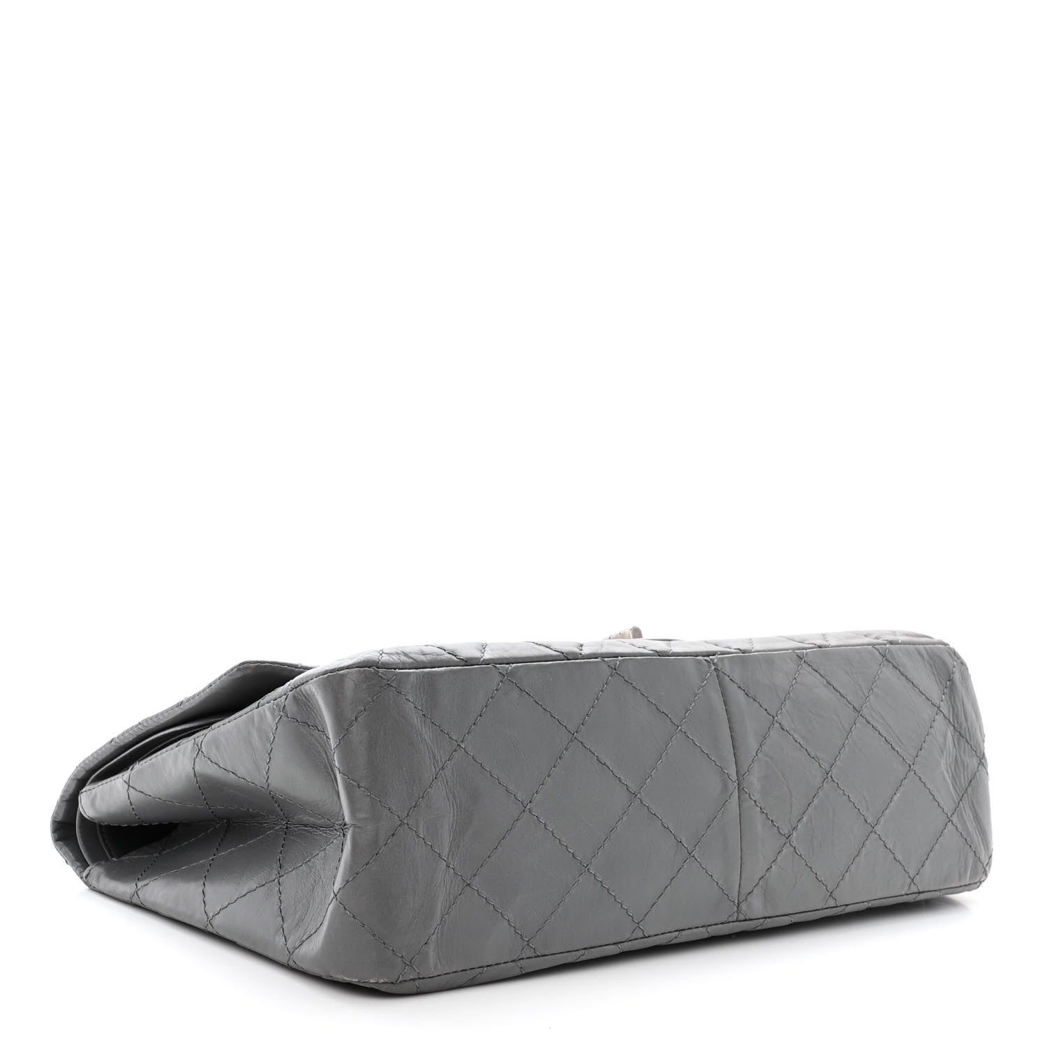 Chanel Aged Calfskin Quilted 2.55 Reissue 227 Flap Grey 4 of 13