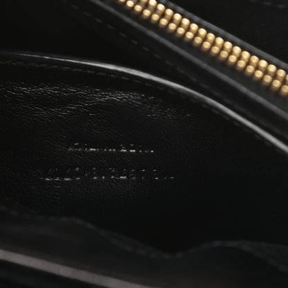 Saint Laurent Velvet Y Quilted Monogram Small Loulou Chain Satchel Black 7 of 17