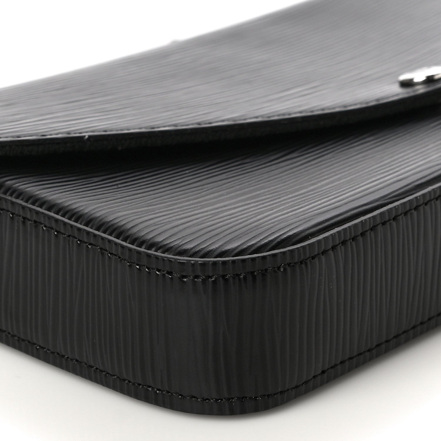 Louis Vuitton Epi Pochette Felicie Black 11 of 12
