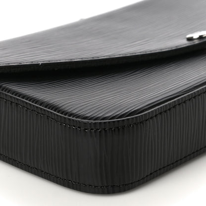 Louis Vuitton Epi Pochette Felicie Black 11 of 12