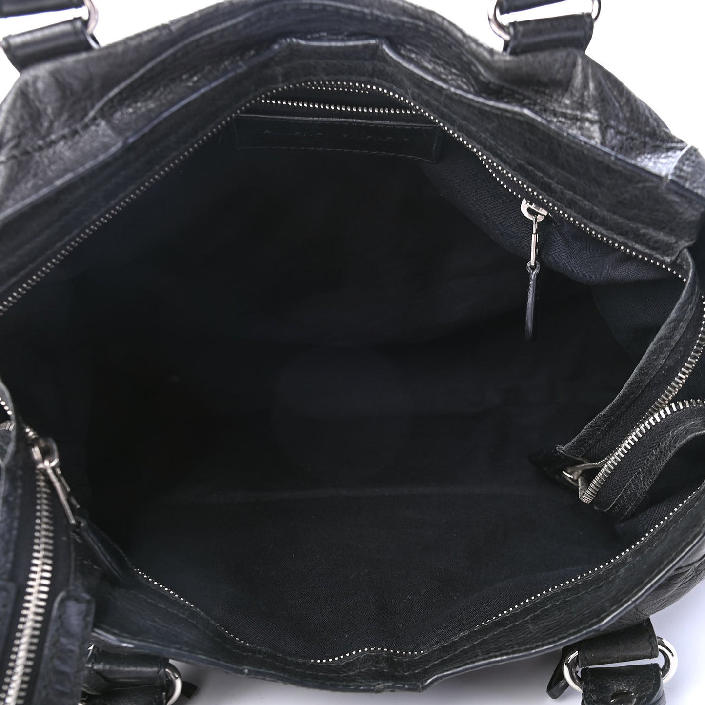 Agneau Giant 12 Silver Hardware City Black