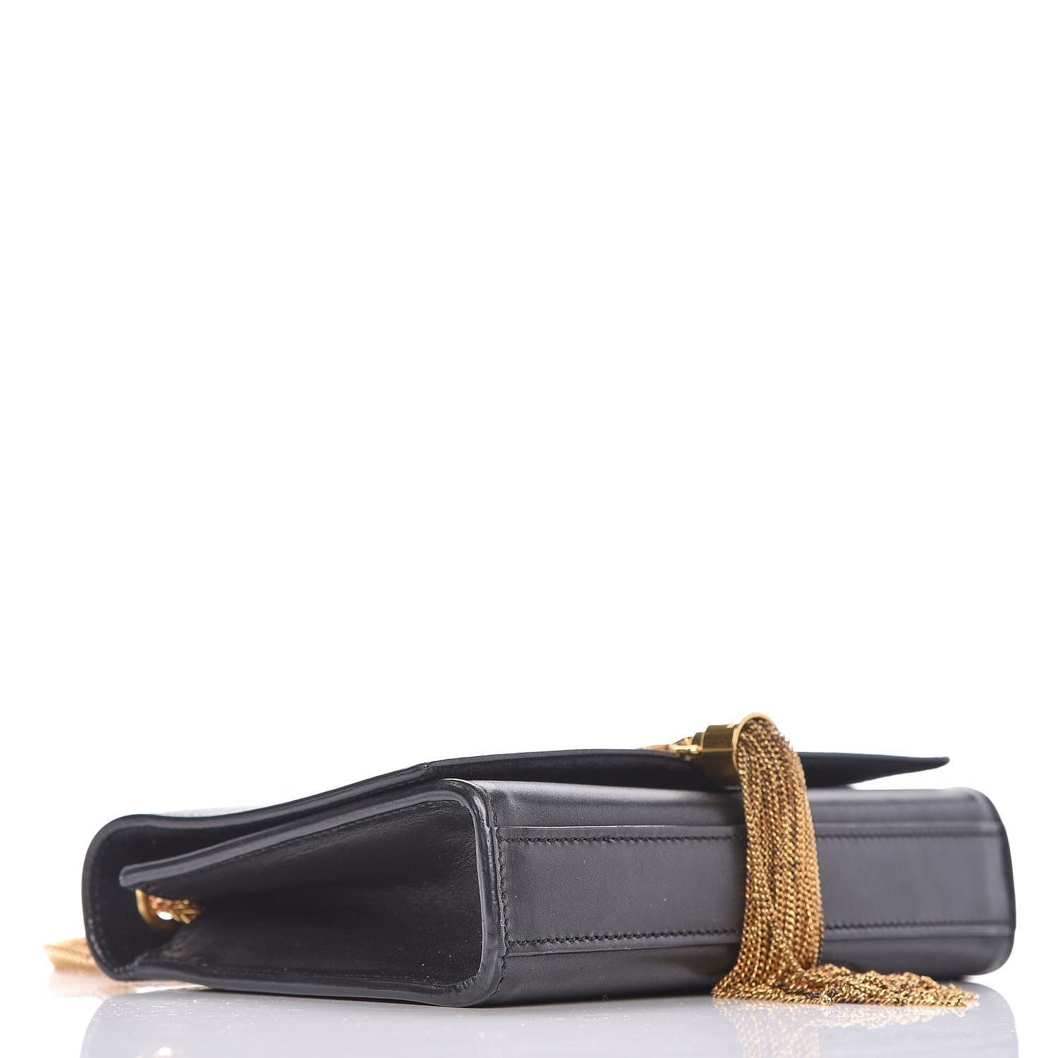 Saint Laurent Calfskin Small Classic Monogram Kate Tassel Satchel Black 4 of 15