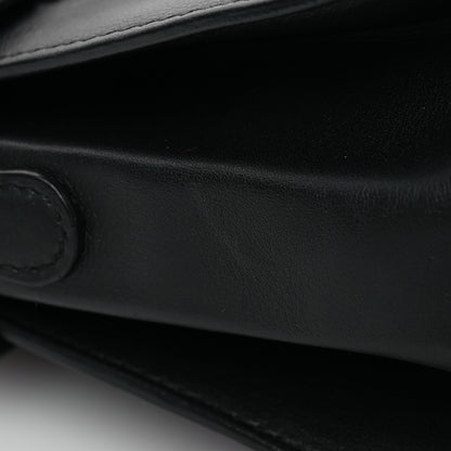 Delvaux Calfskin MM Tempete Satchel Black 13 of 14