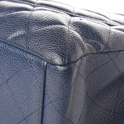 Chanel Caviar Quilted Maxi Single Flap Blue 8 of 11