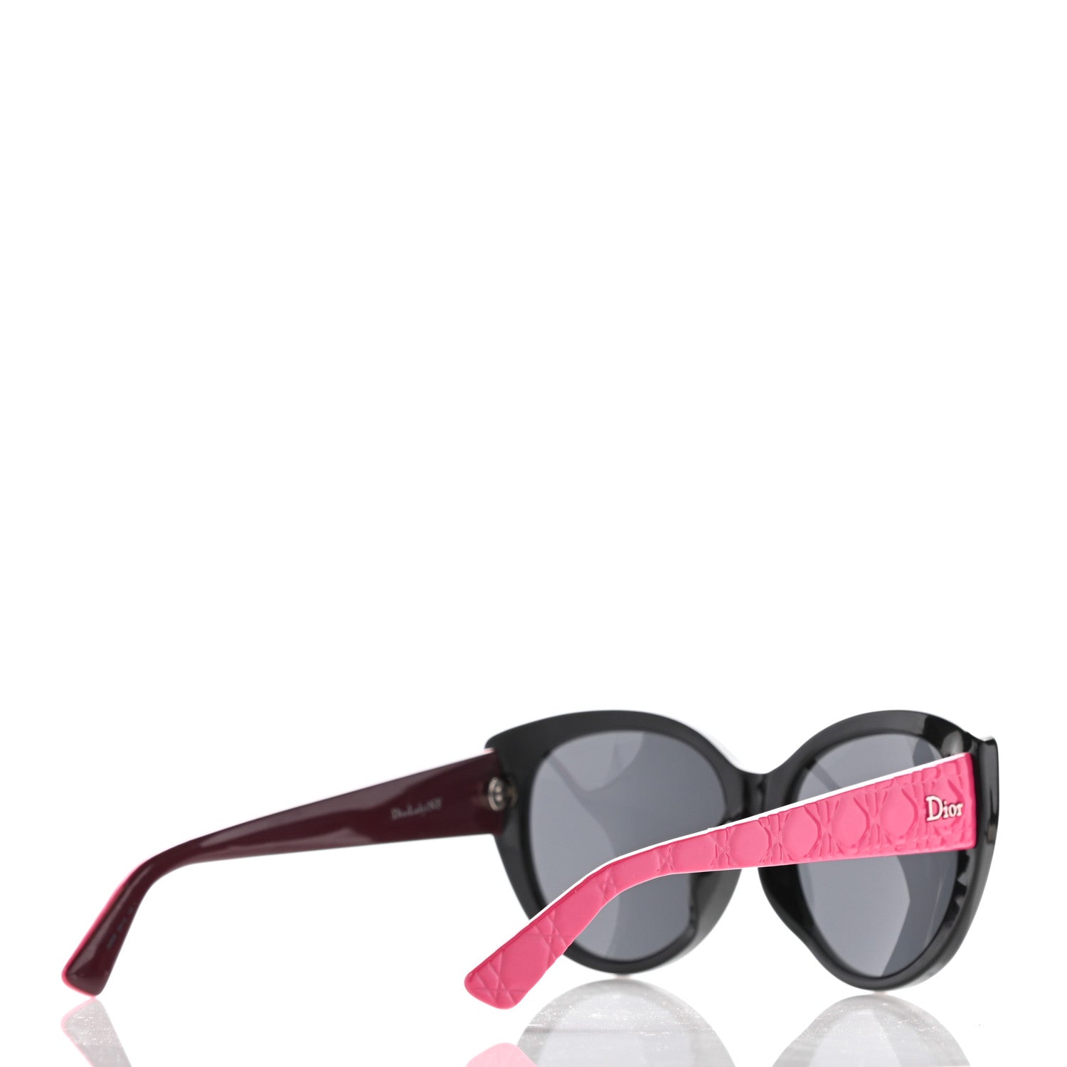 Christian Dior Resin Cannage Dior Lady 1 NF Sunglasses Pink Black 4 of 8