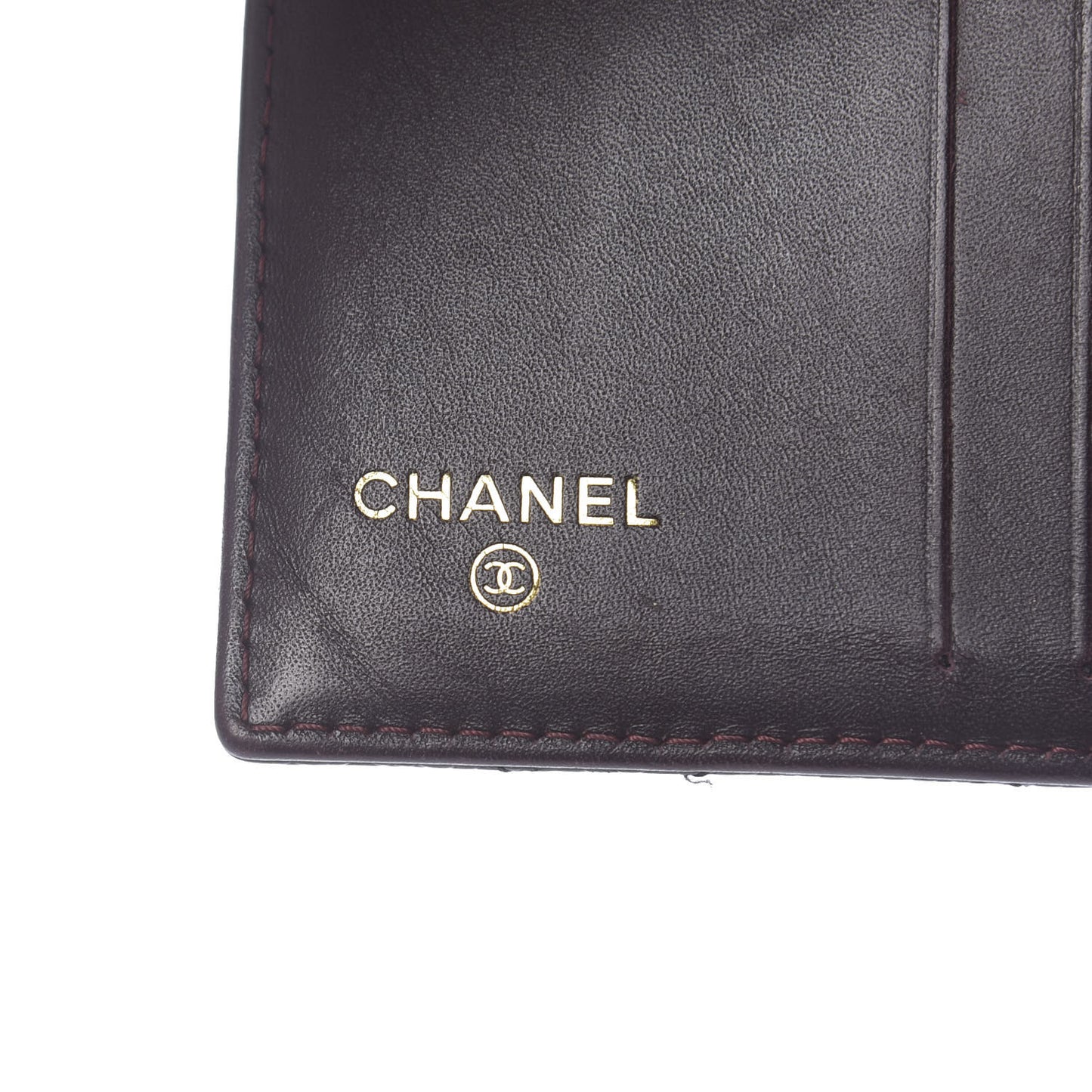 Caviar Quilted Compact French Flap Wallet Black