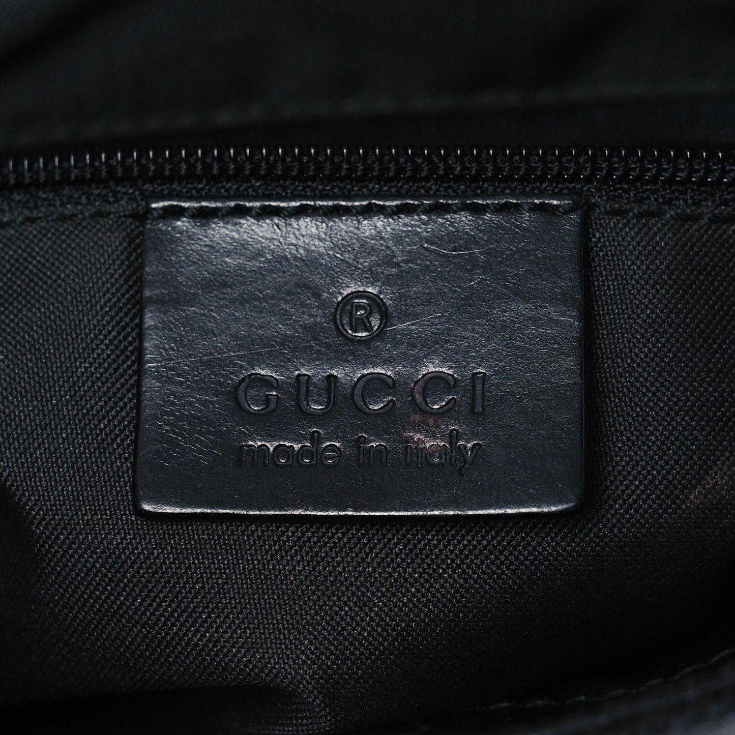 Nylon Monogram Backpack Black