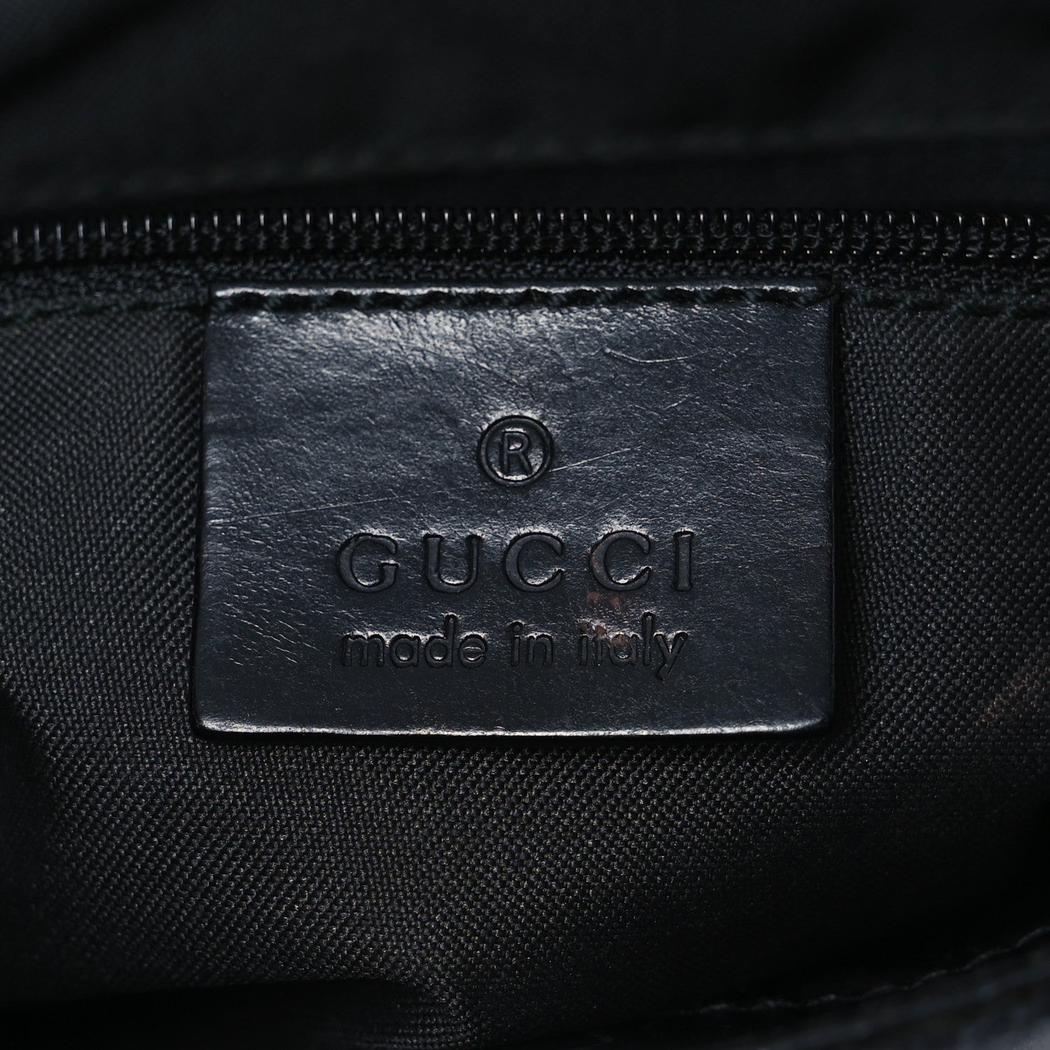 Gucci Nylon Monogram Backpack Black 6 of 14
