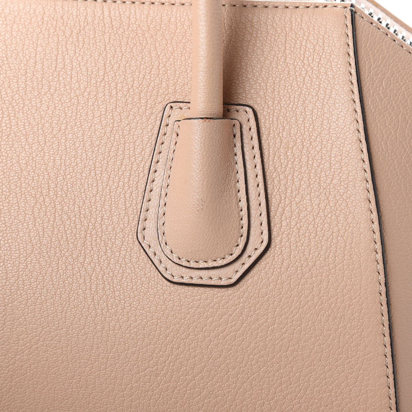 Sugar Goatskin Mini Antigona Powder