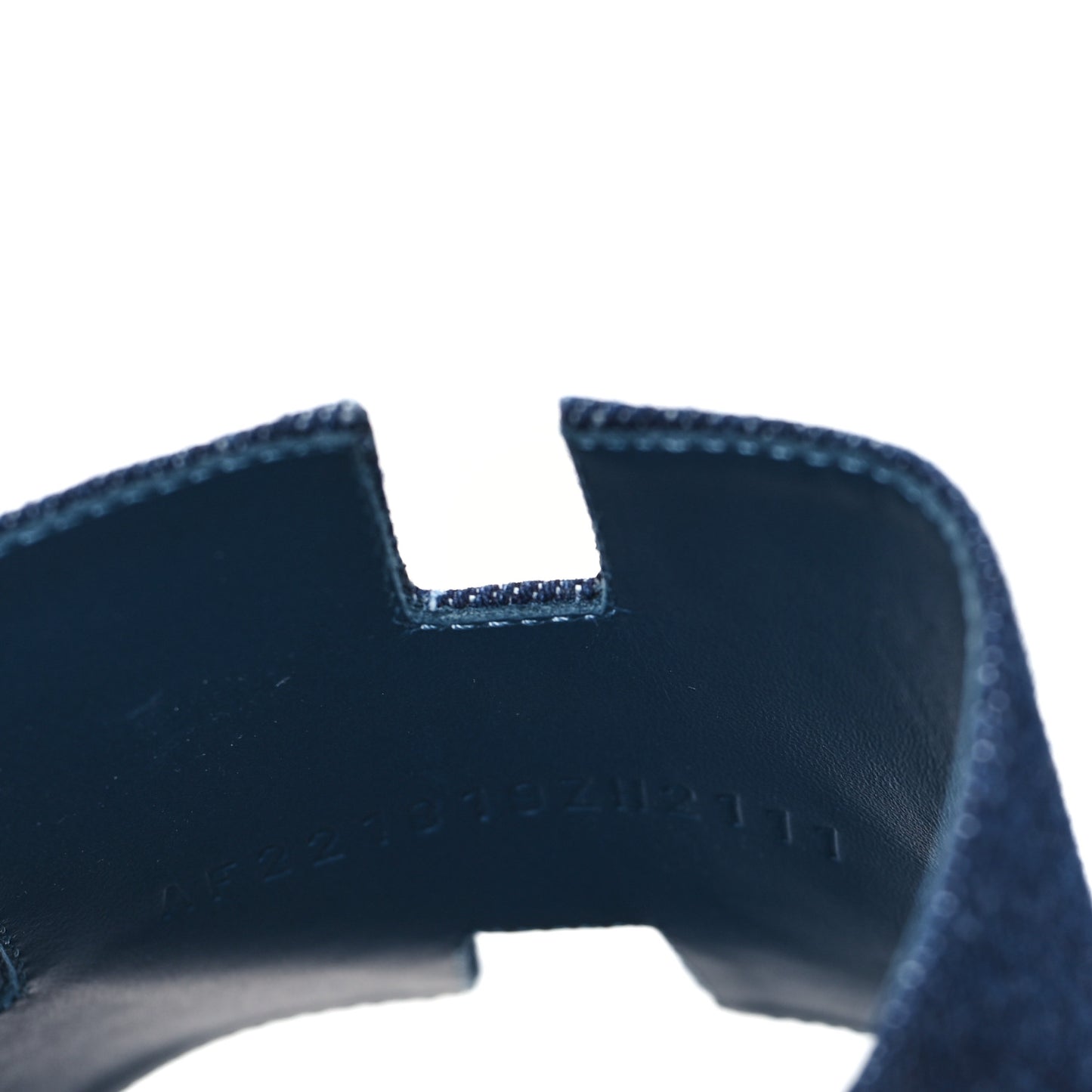 Denim Calfskin Mens Izmir Sandals 42.5 Bleu Brut Bleu Celeste