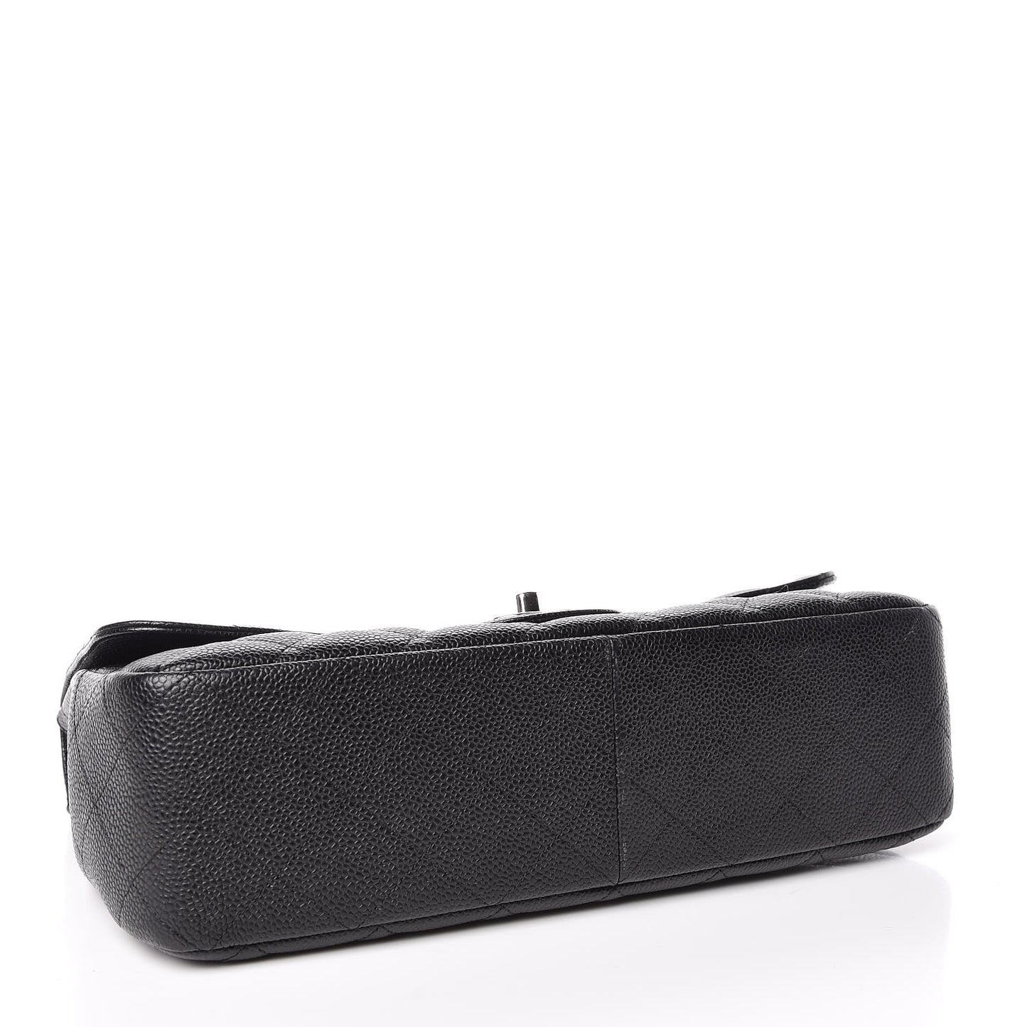 Caviar Quilted Jumbo Single Flap Black