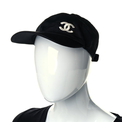 Chanel Cotton CC Cap Hat Black 2 of 10