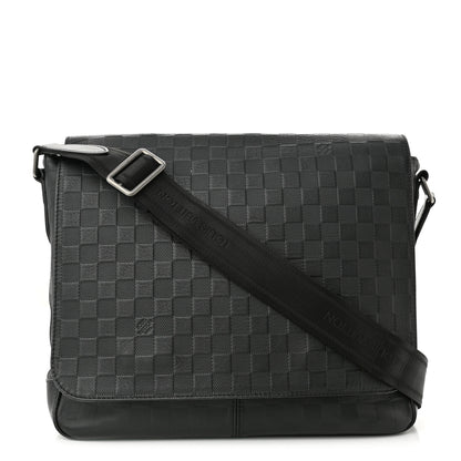 Louis Vuitton Damier Infini District MM Onyx 1 of 9