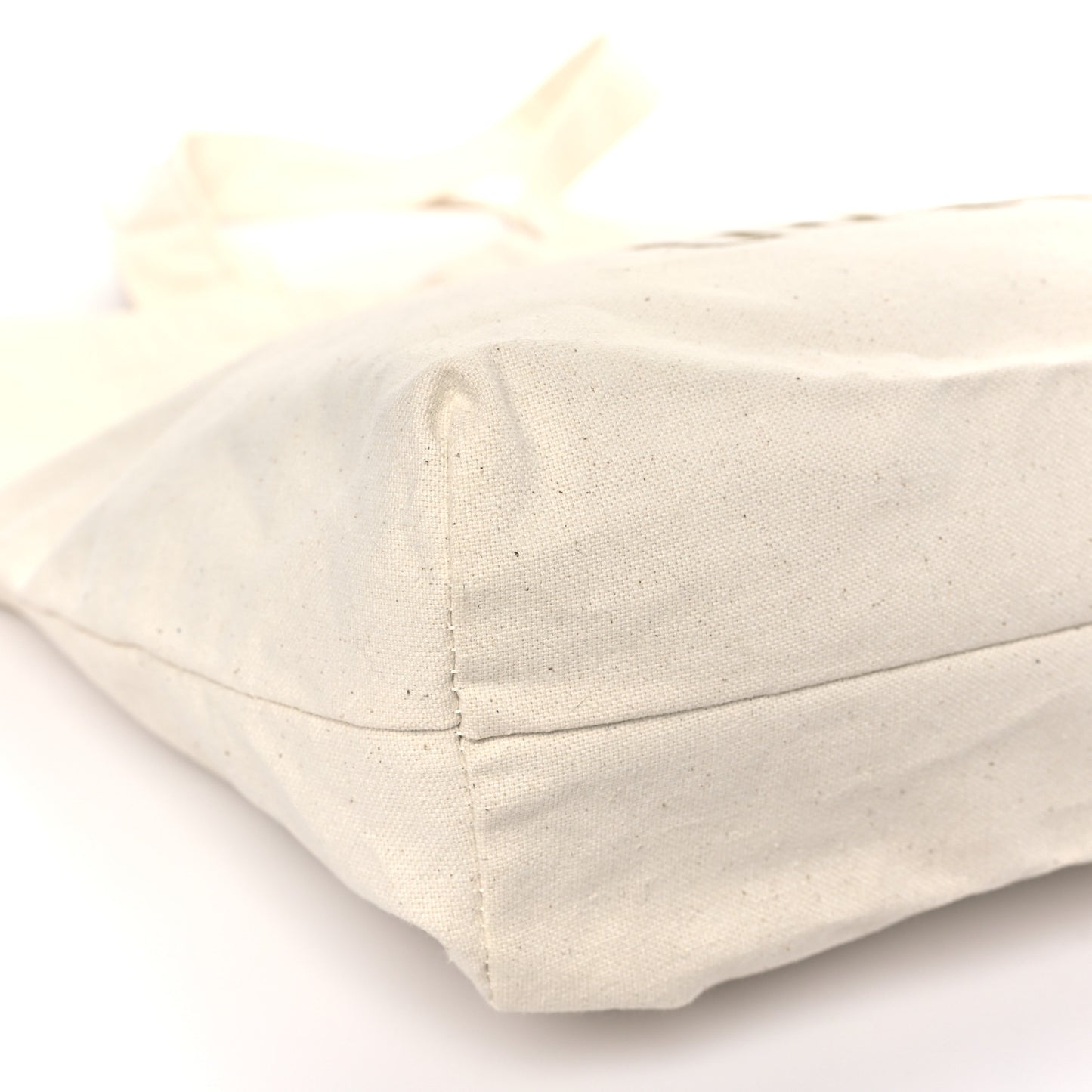 Canvas Print "We Are Dior" Tote Ivory Gold