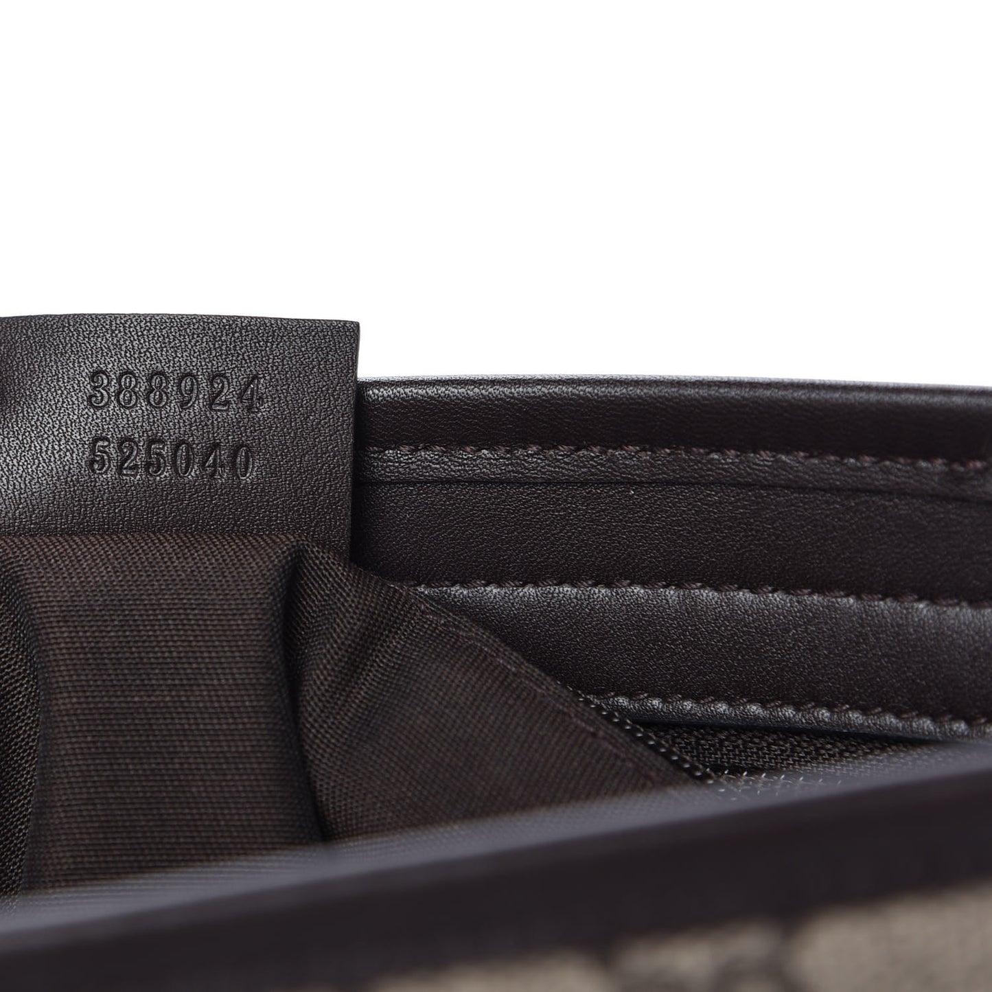 GG Plus Monogram Medium Flat Messenger Bag Dark Brown