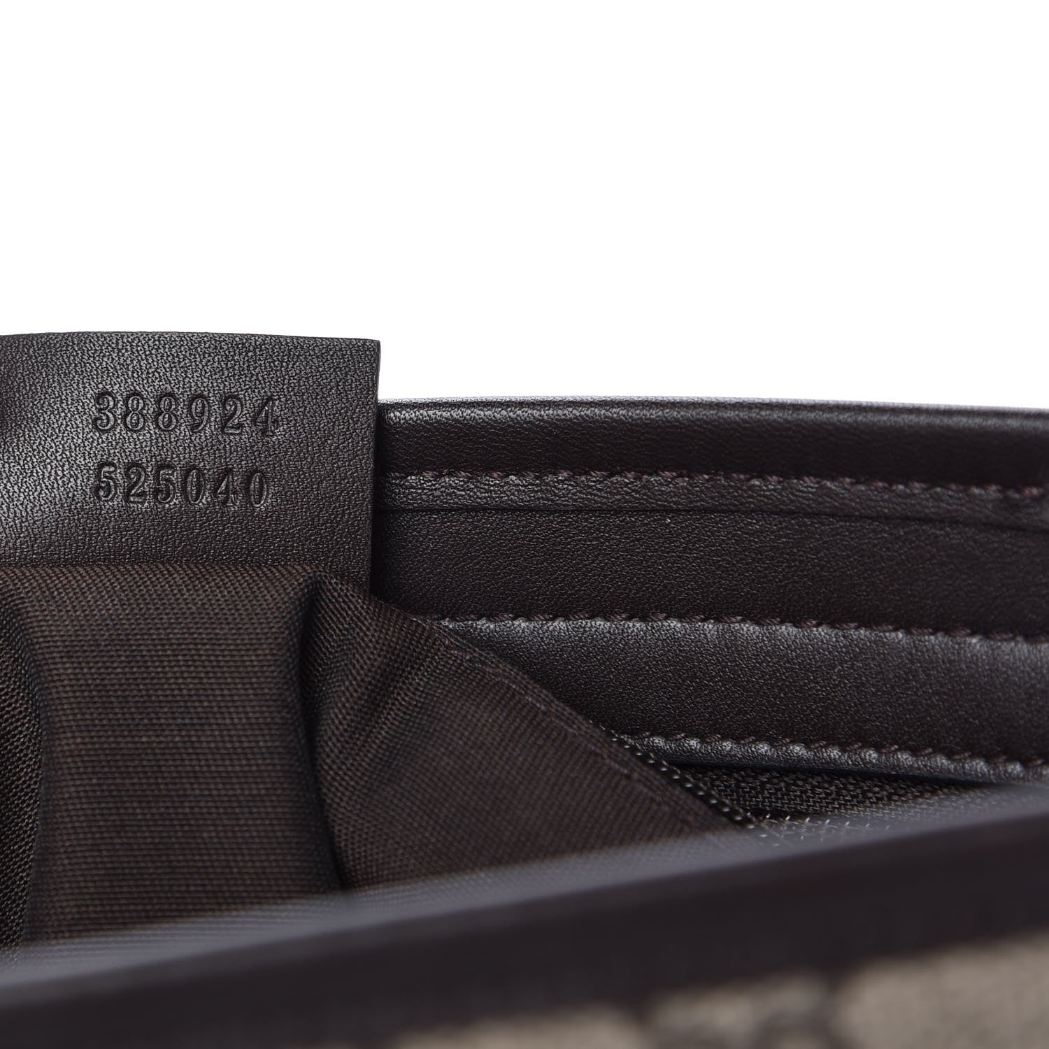 Gucci GG Plus Monogram Medium Flat Messenger Bag Dark Brown 9 of 11