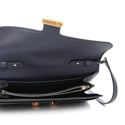 Hermes Evercolor Constance Wallet To Go Bleu Nuit 3 of 4