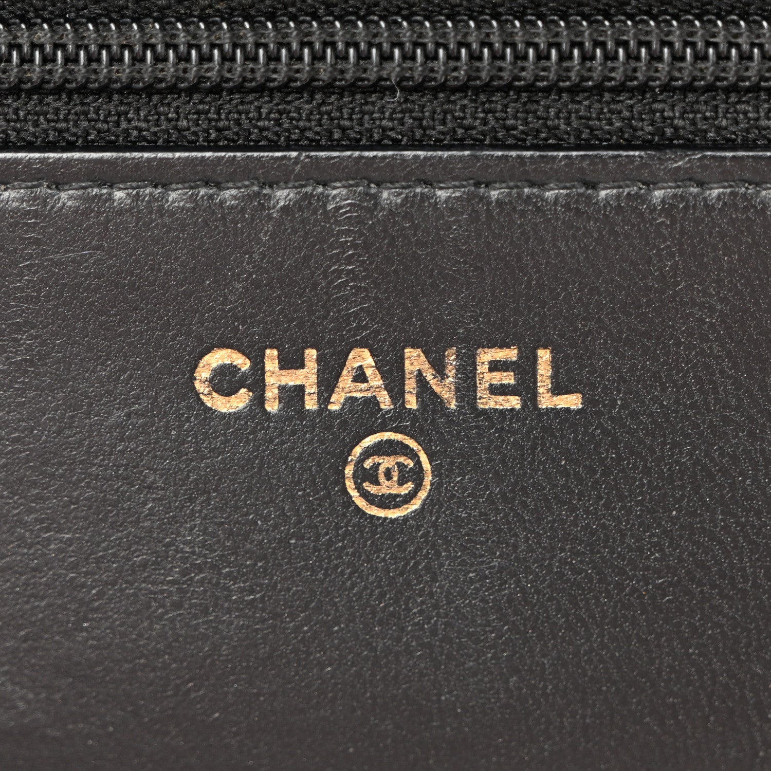 Chanel Lambskin Quilted Boy Wallet On Chain WOC Black 6 of 11