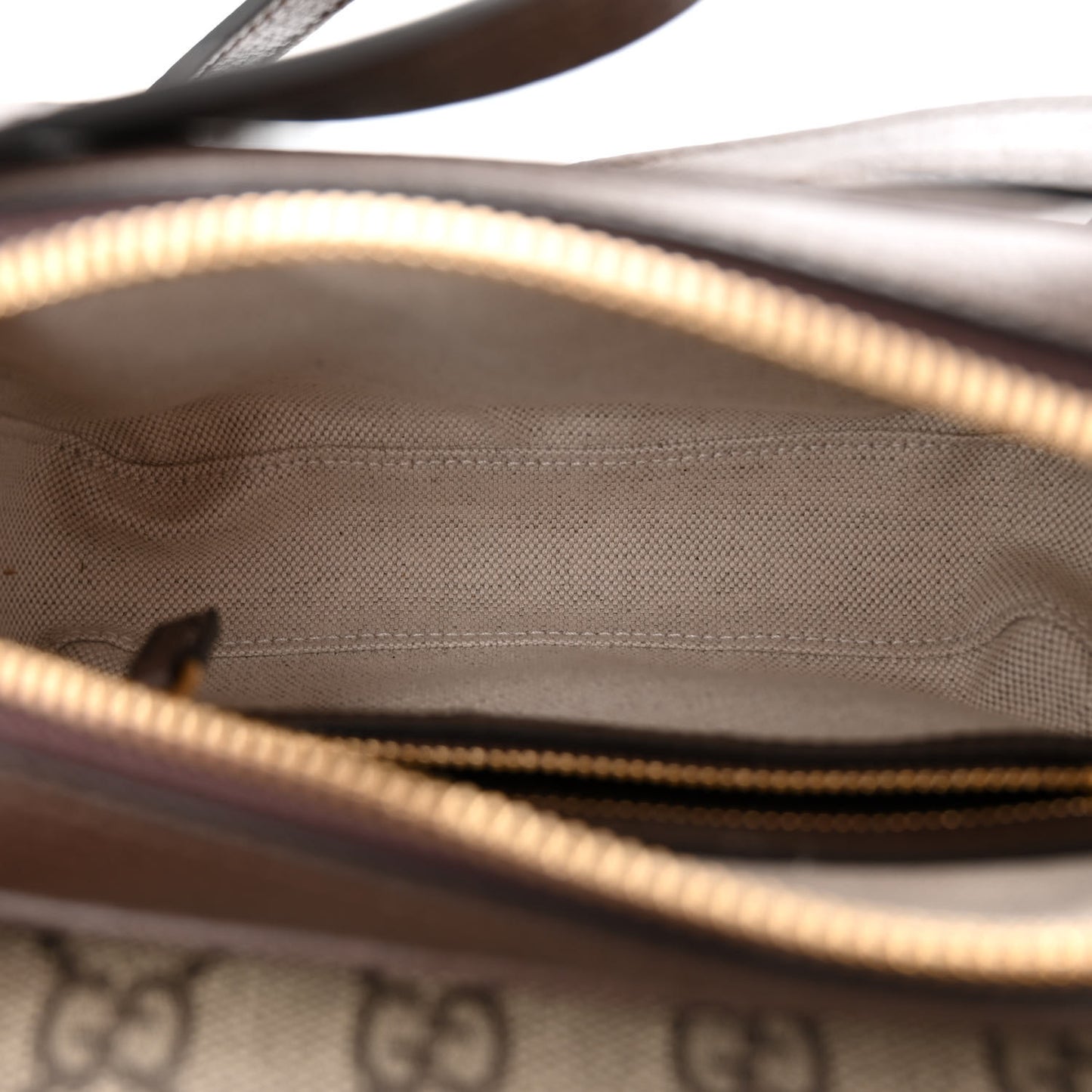 GG Supreme Monogram Textured Dollar Calfskin Mini Ophidia Flap Shoulder Bag Beige Ebony New Acero