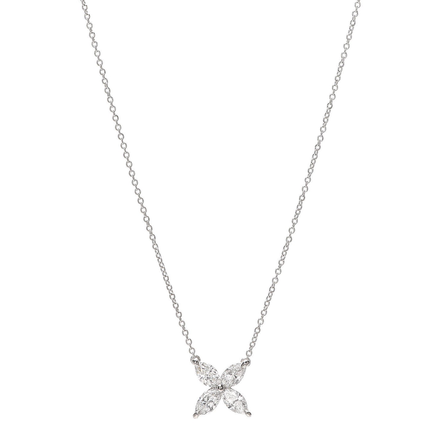 Platinum Diamond Large Victoria Necklace