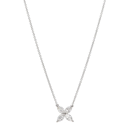 Tiffany Platinum Diamond Large Victoria Necklace 1 of 6