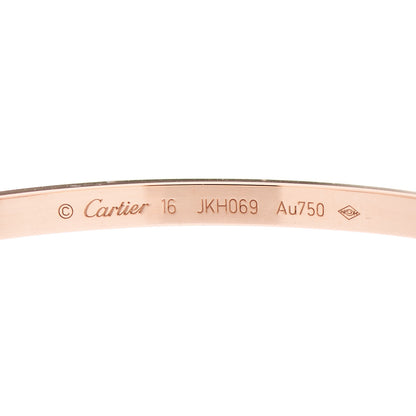 Cartier 18K Pink Gold Small LOVE Bracelet 16 3 of 5