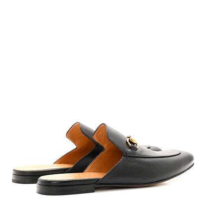 Gucci Calfskin Mens Princetown Slippers 9 Black 4 of 16