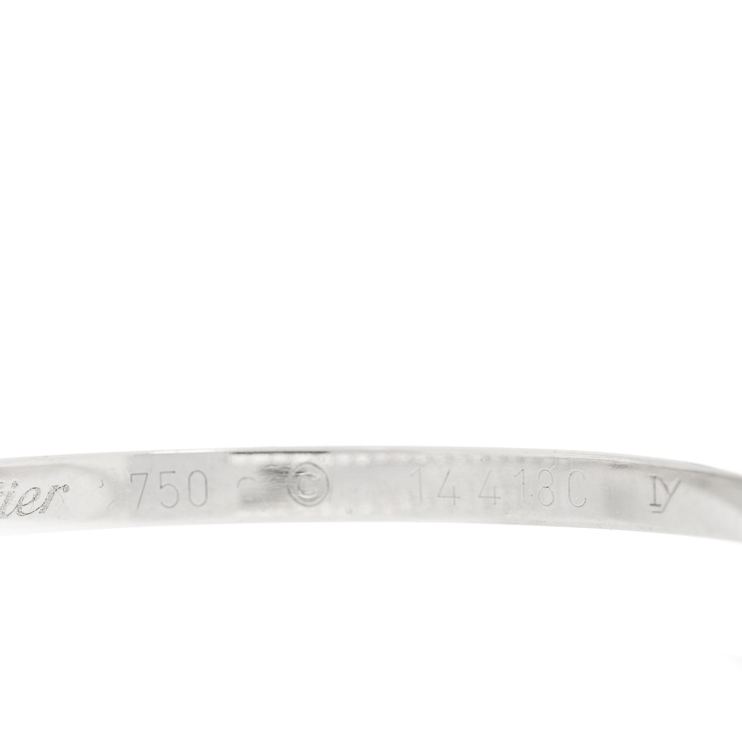 18K White Gold Diamond LM Inside Out Hoop Earrings