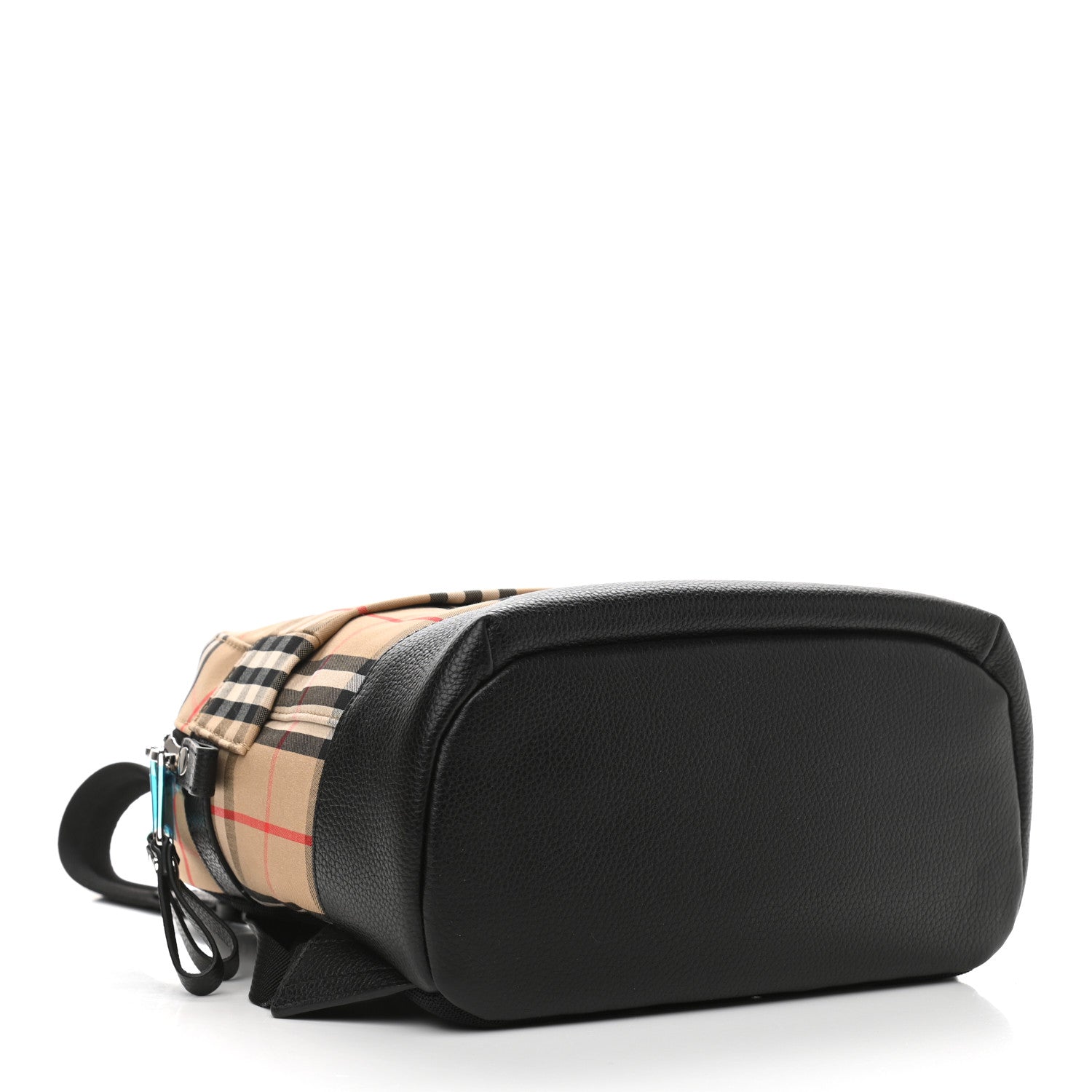 Burberry House Check Canvas Calfskin Small Nico Backpack Archive Beige 4 of 11
