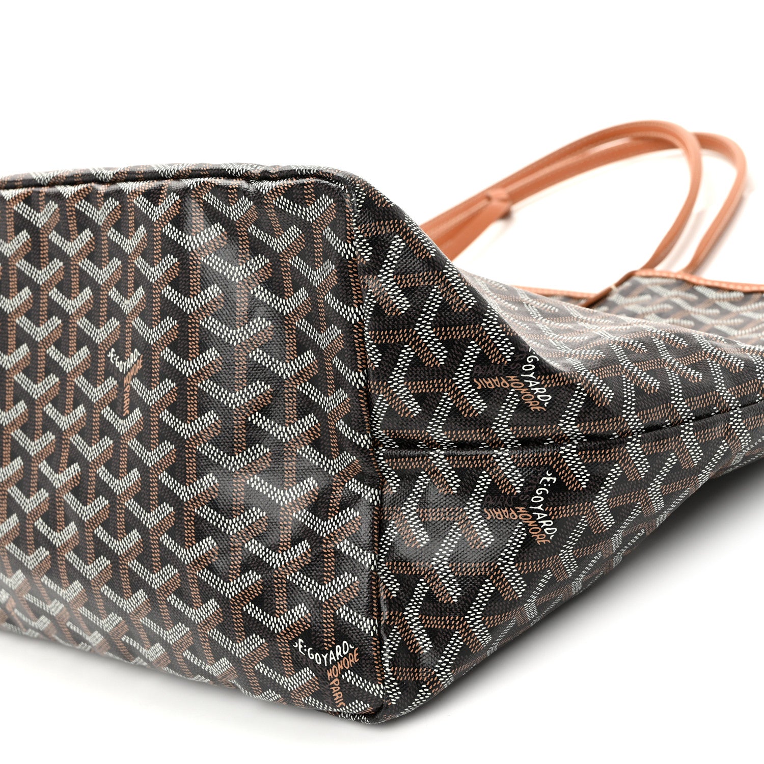 Goyard Goyardine Saint Louis GM Black Gold 11 of 11