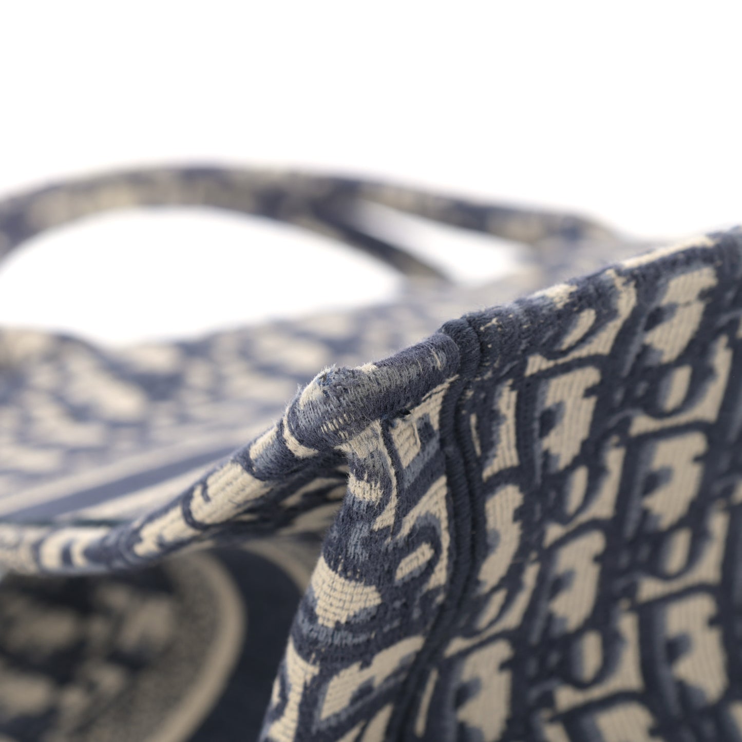 Oblique Medium Book Tote Blue Multicolor